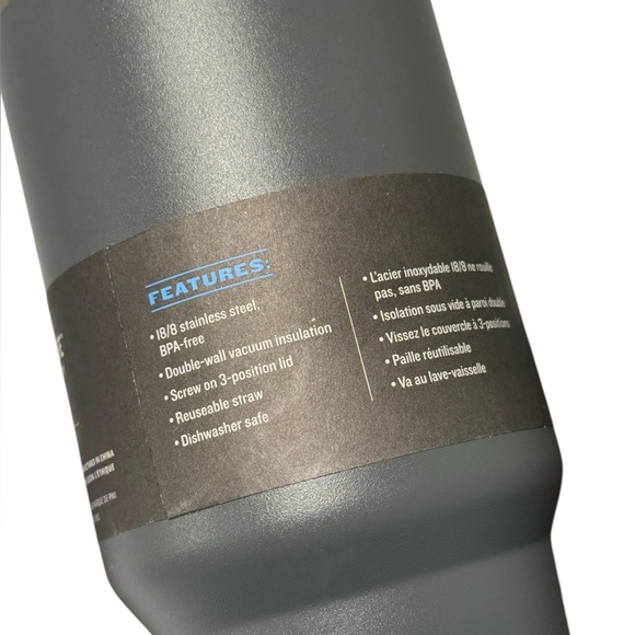 Stanley Gray Adventure Quencher Travel Tumbler - Picture 6 of 8